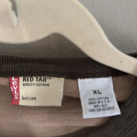 Levis red tab 3/4 sleeve heavier weight t shirt - Picture 3 of 3